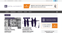 Desktop Screenshot of hotelauthority.com